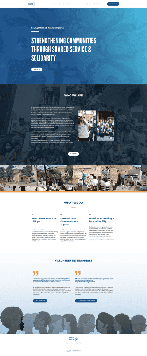 Screenshot of offrejoie.org