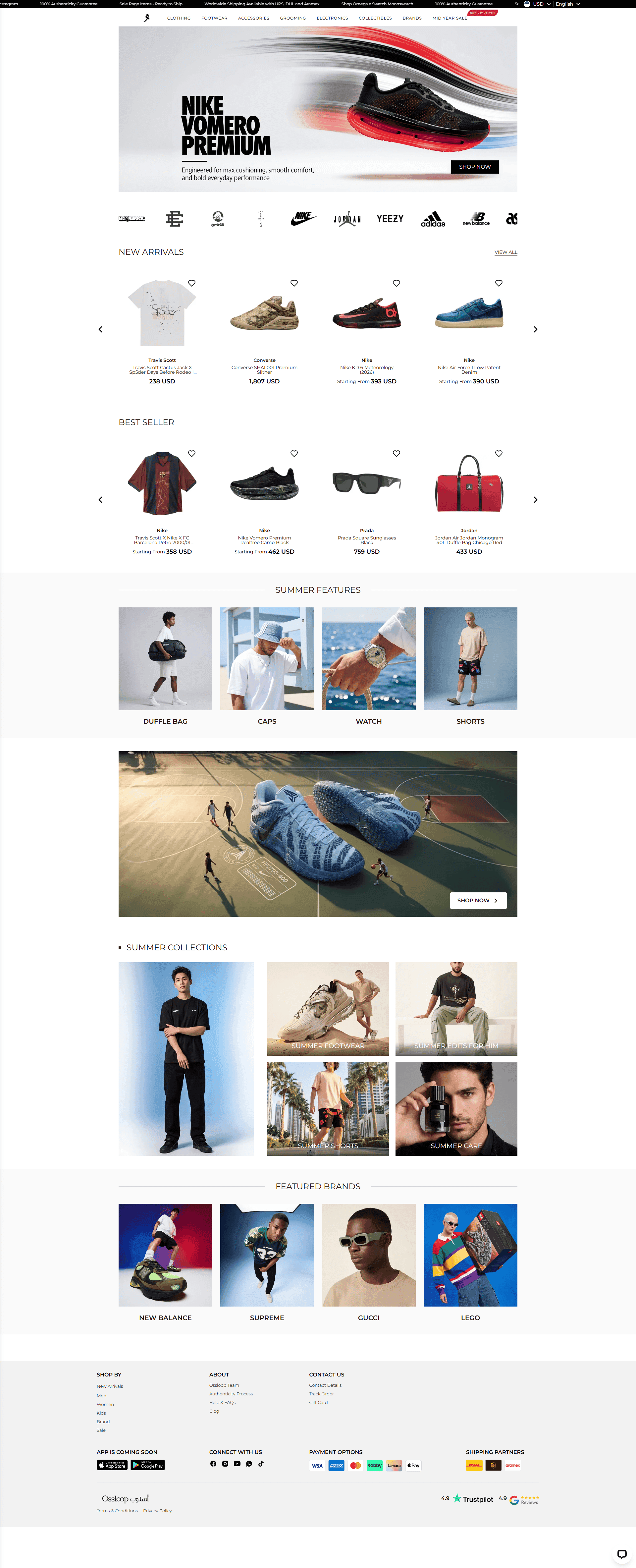 Screenshot of ossloop.com